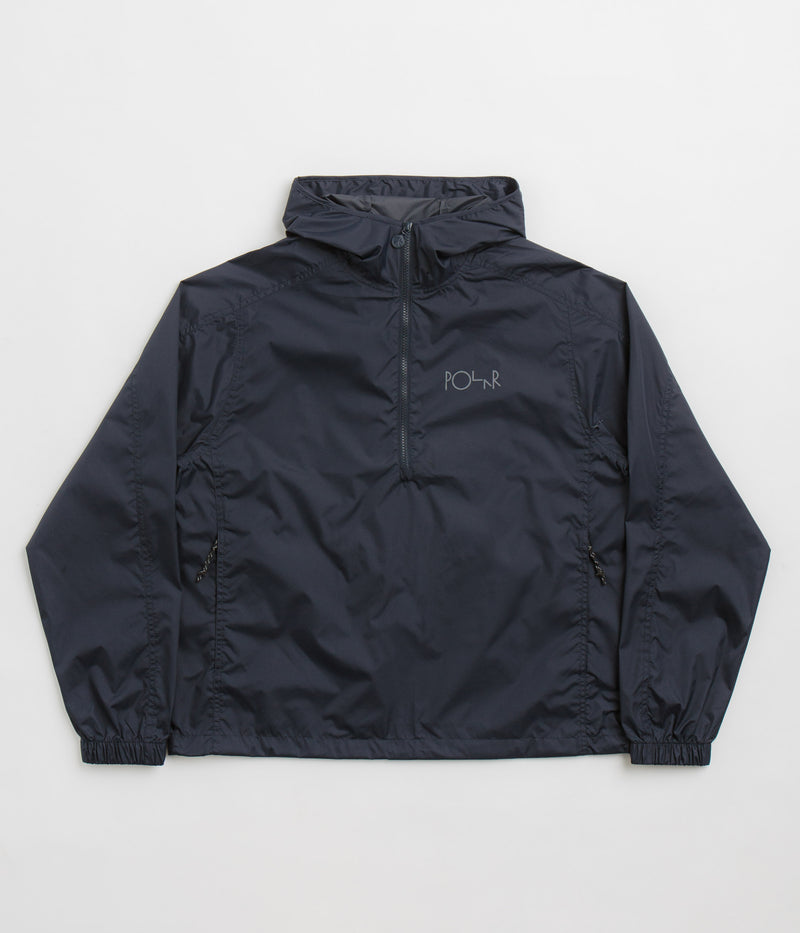 Polar Packable Anorak Jacket in Navy