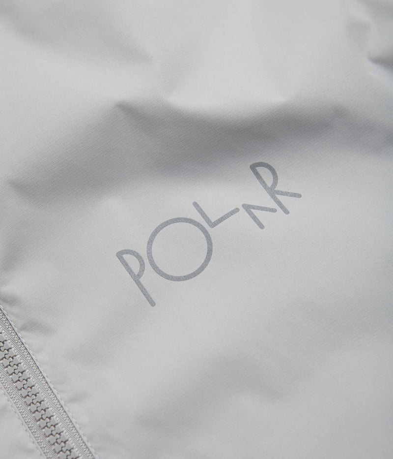 Polar Packable Anorak Jacket in Silver