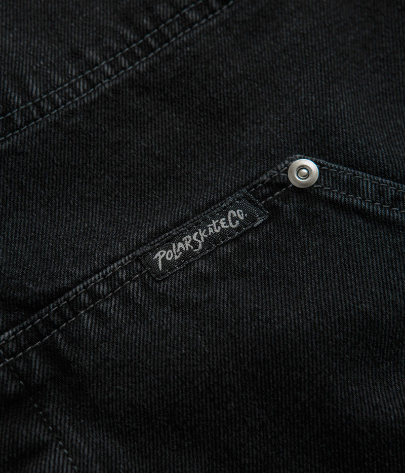 Polar Patrik Denim Jacket in Silver Black