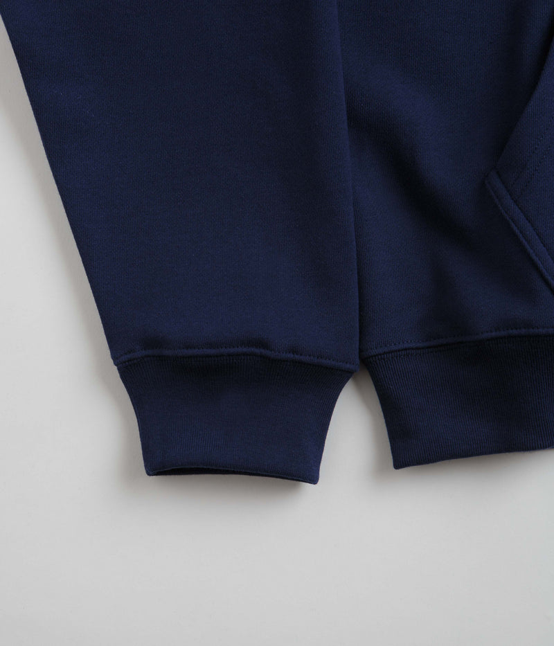 Polar Pink Dress Dave Hoodie in Dark Blue