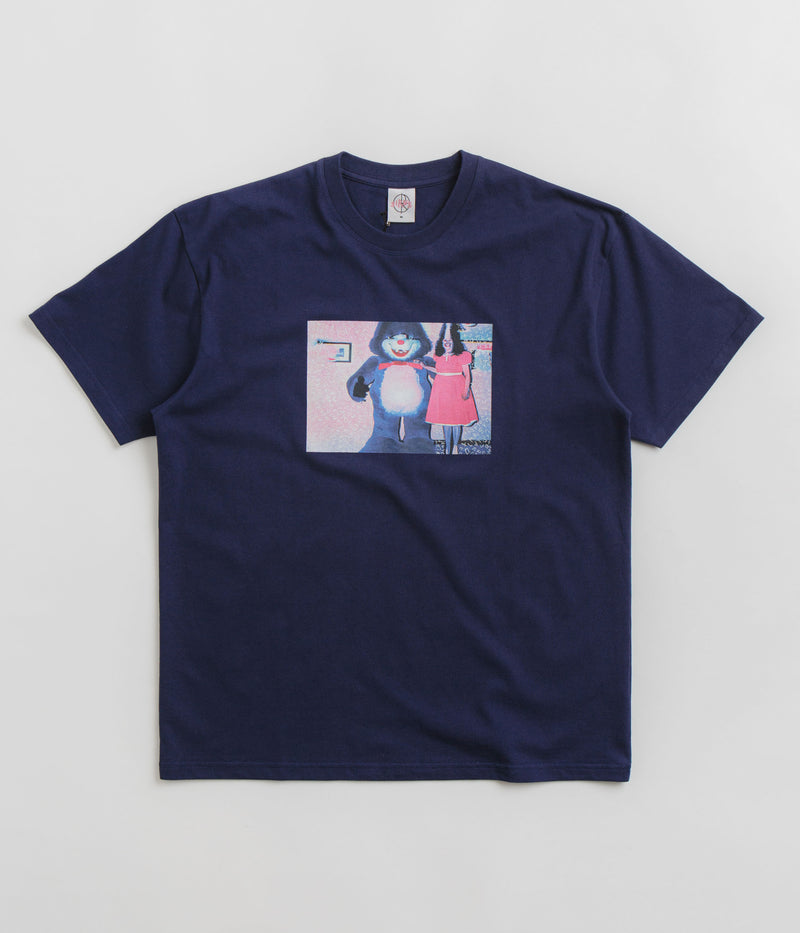 Polar Pink Dress T-Shirt in Dark Blue