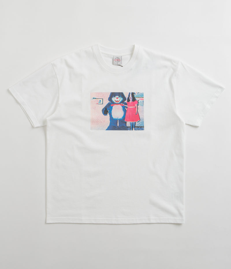 Polar Pink Dress T-Shirt in White