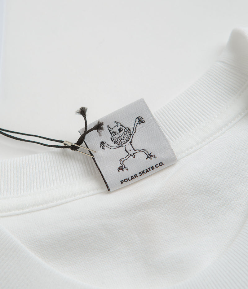 Polar Pink Dress T-Shirt in White