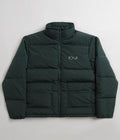 Polar Pocket Puffer Jacket in Dark Teal