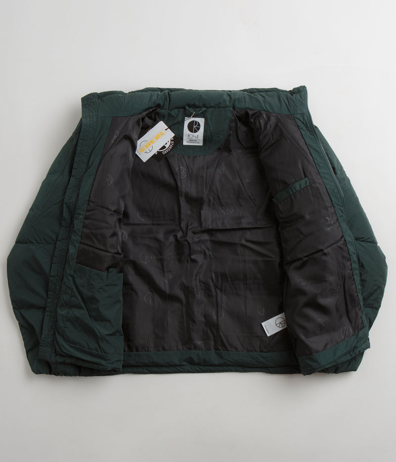 Polar Pocket Puffer Jacket in Dark Teal