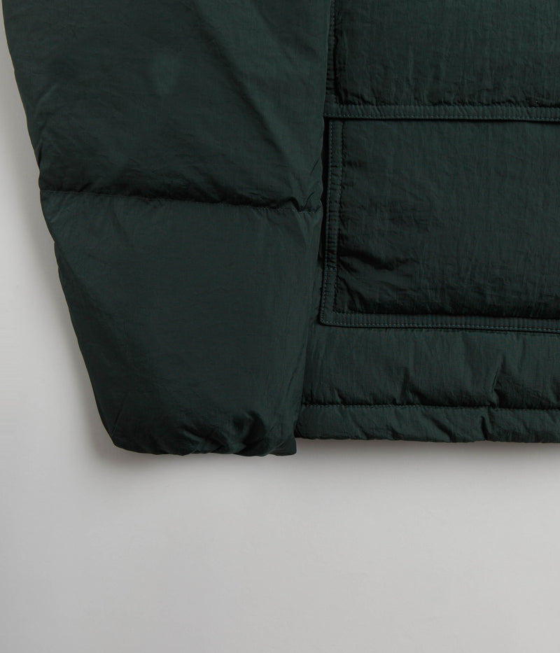 Polar Pocket Puffer Jacket in Dark Teal