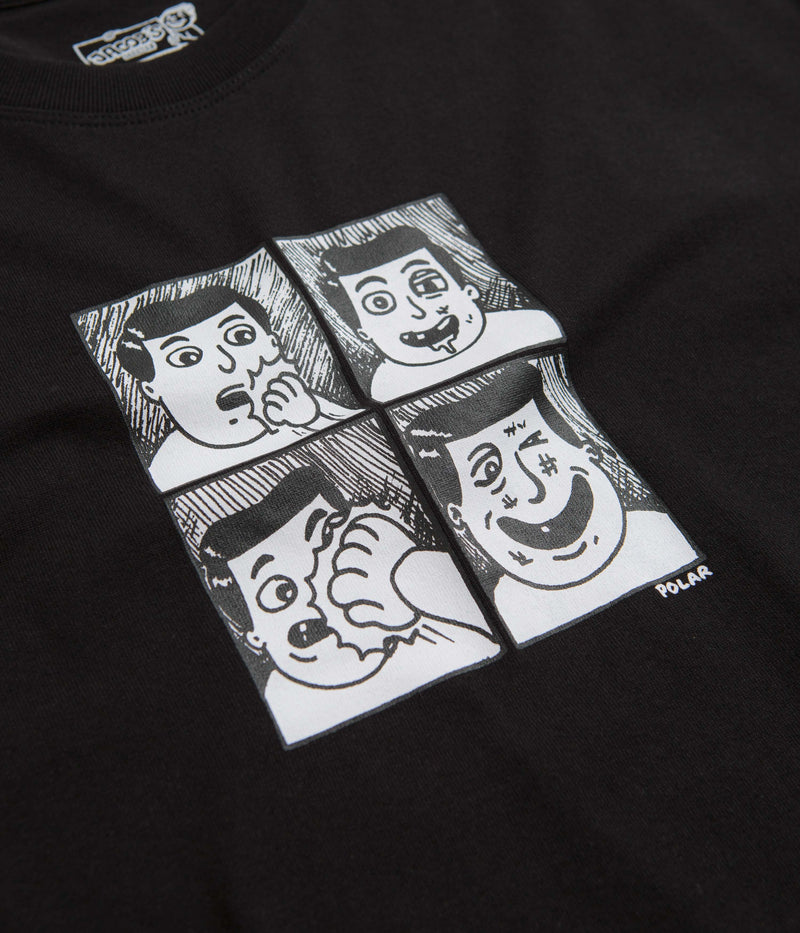 Polar Punch T-Shirt in Black