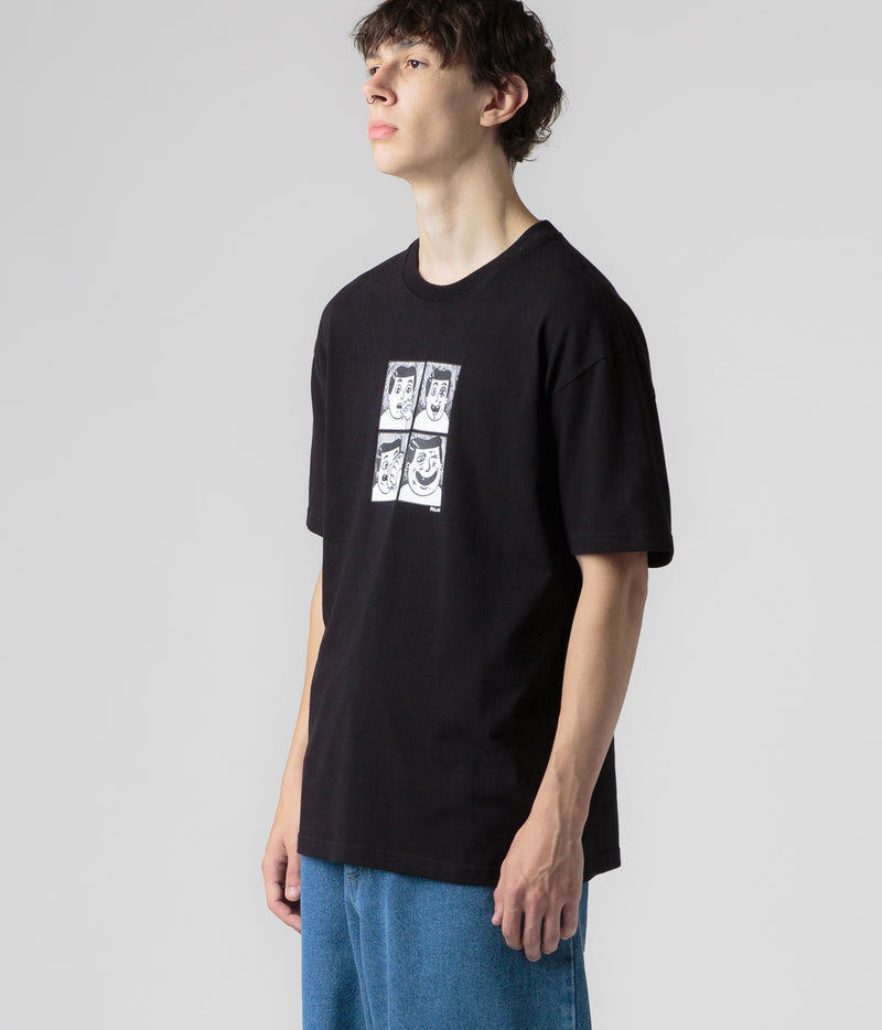 Polar Punch T-Shirt in Black