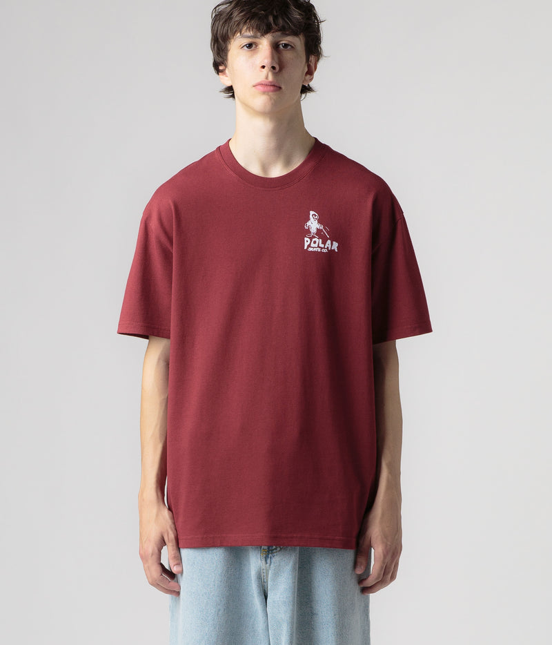 Polar Reaper T-Shirt in Wine