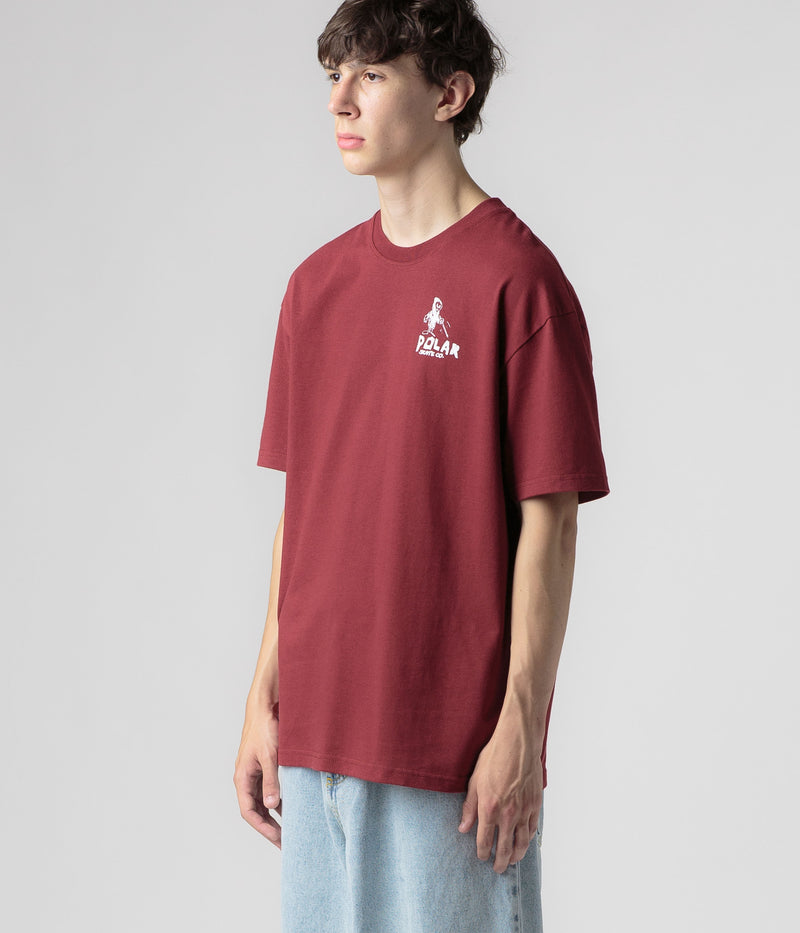 Polar Reaper T-Shirt in Wine