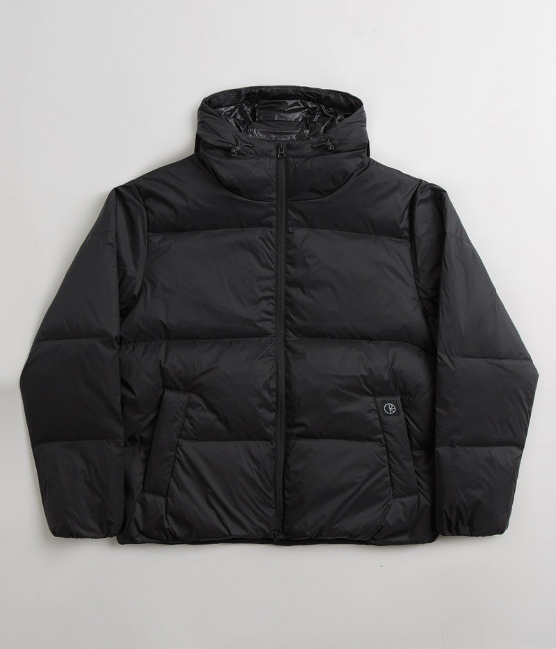 Polar Ripstop Soft Puffer Jacket in Black
