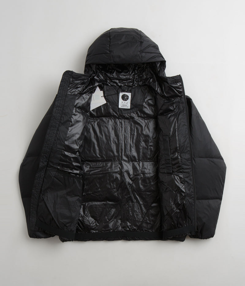 Polar Ripstop Soft Puffer Jacket in Black