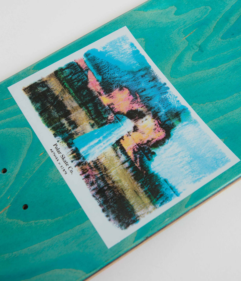 Polar Roman Gonzalez Burning World P9 Shape Deck in 8.625"