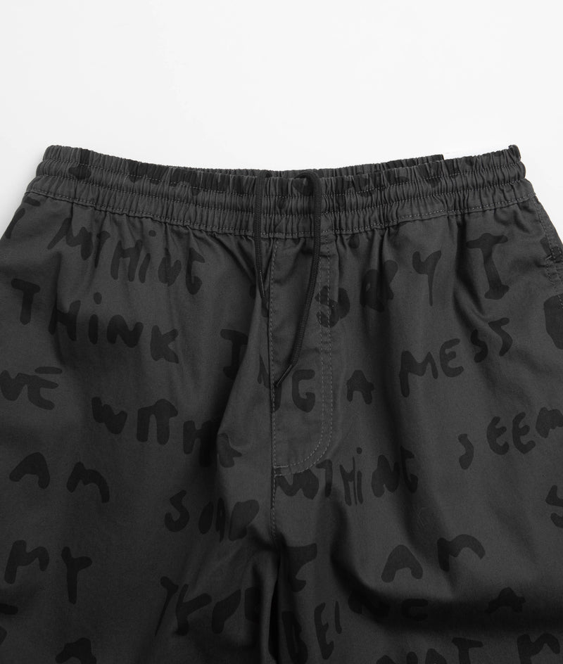 Polar Sad Notes Surf Pants in Graphite