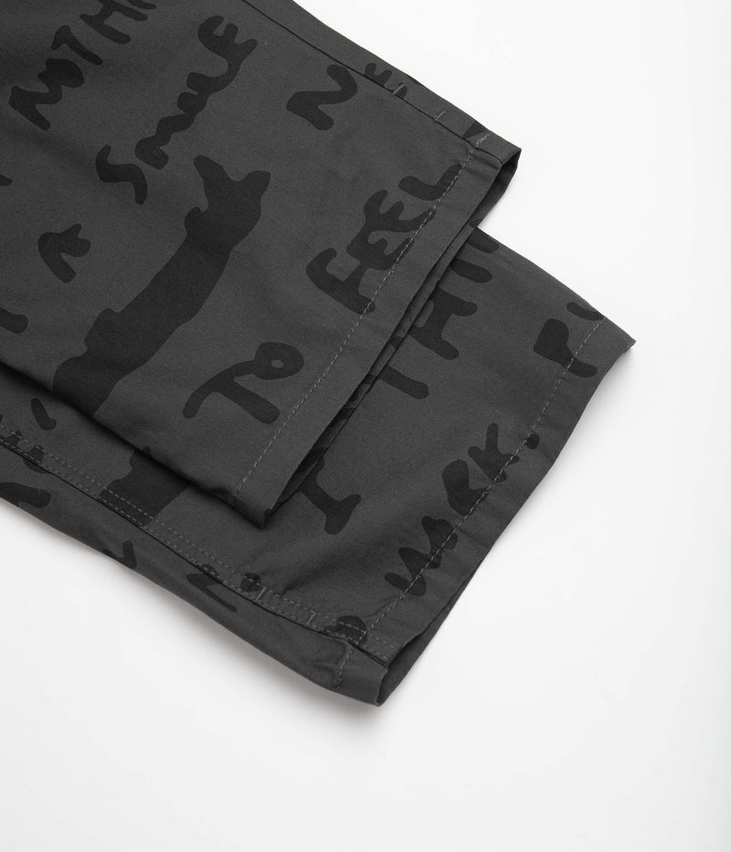 Polar Sad Notes Surf Pants in Graphite