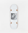 Polar Shin Sanbongi Freedom Wheel Well Surf Jr Shape Deck in White