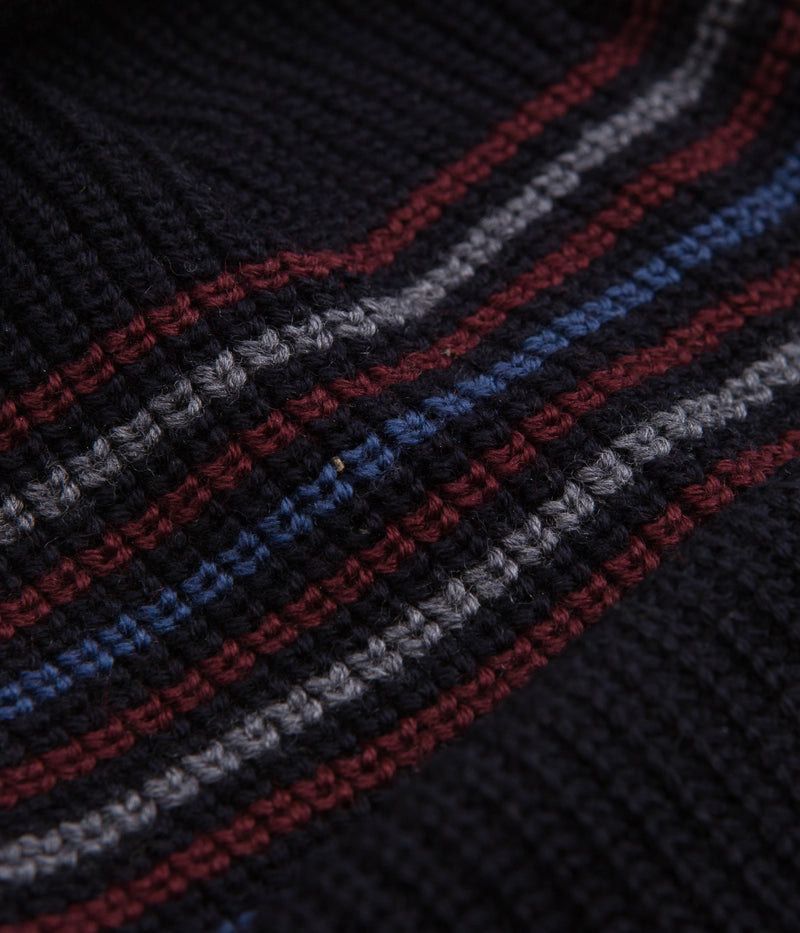 Polar Sonic Merino Beanie in Navy