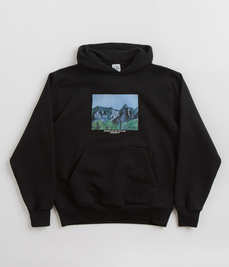 Polar Sounds Like You Guys Are Crushing It Ed Hoodie in Black