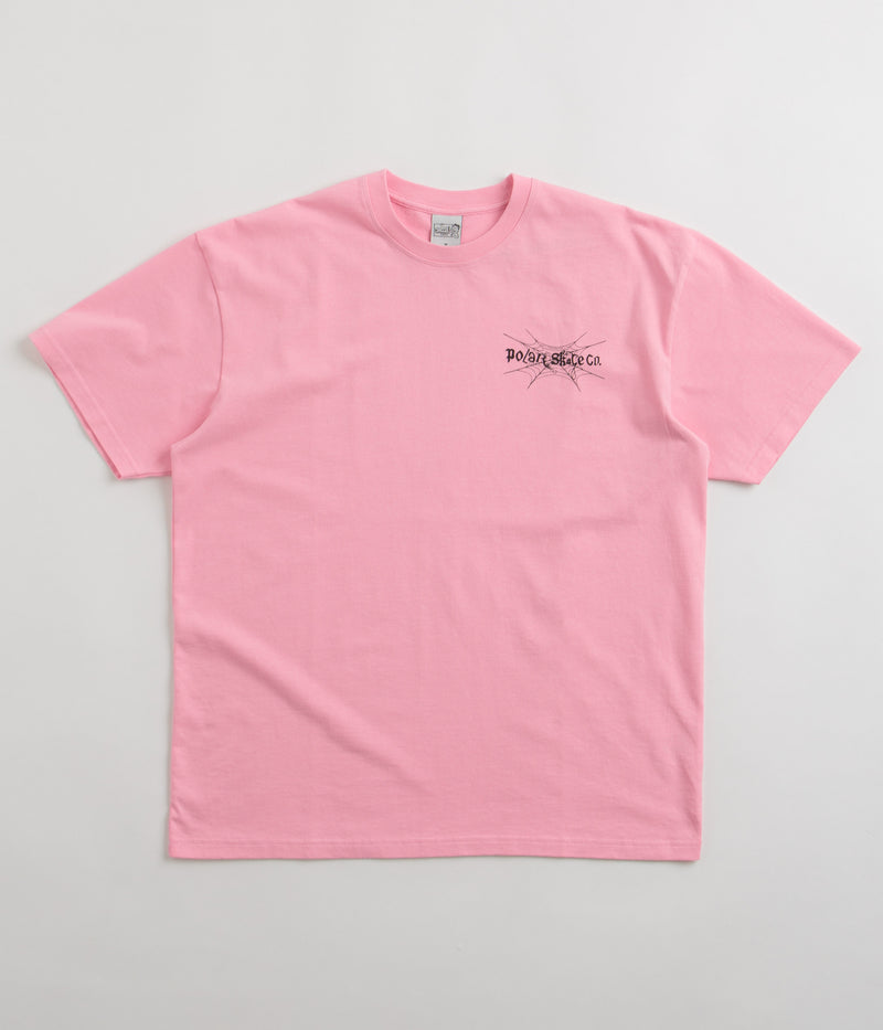Polar Spiderweb T-Shirt in Pink