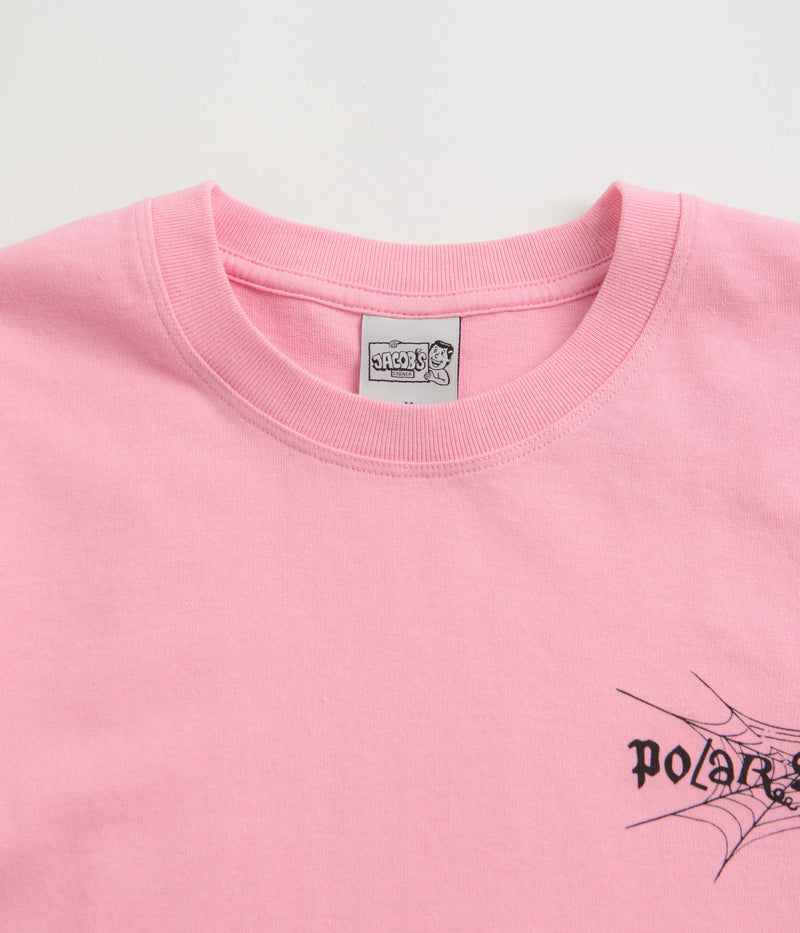 Polar Spiderweb T-Shirt in Pink