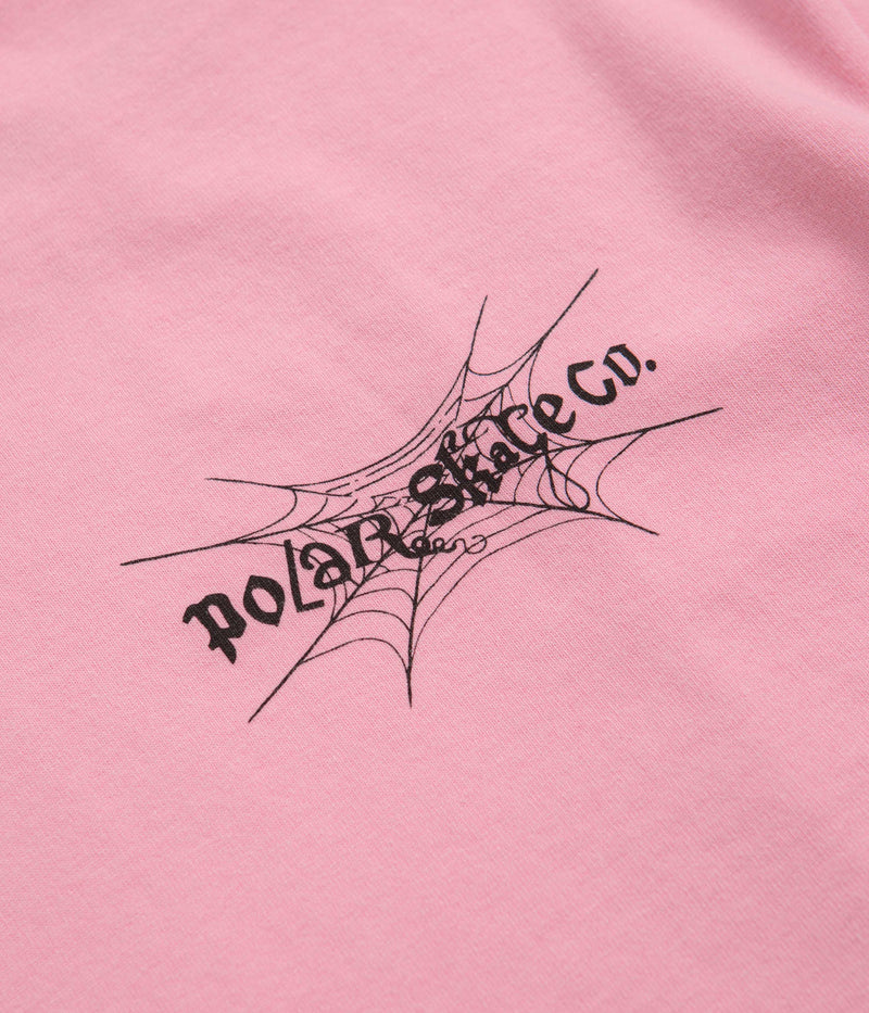 Polar Spiderweb T-Shirt in Pink