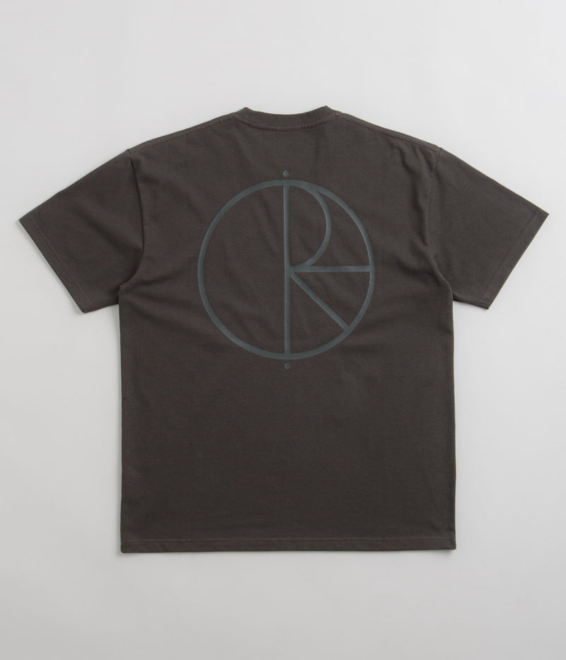Polar Stroke Logo T-Shirt in Dirty Black