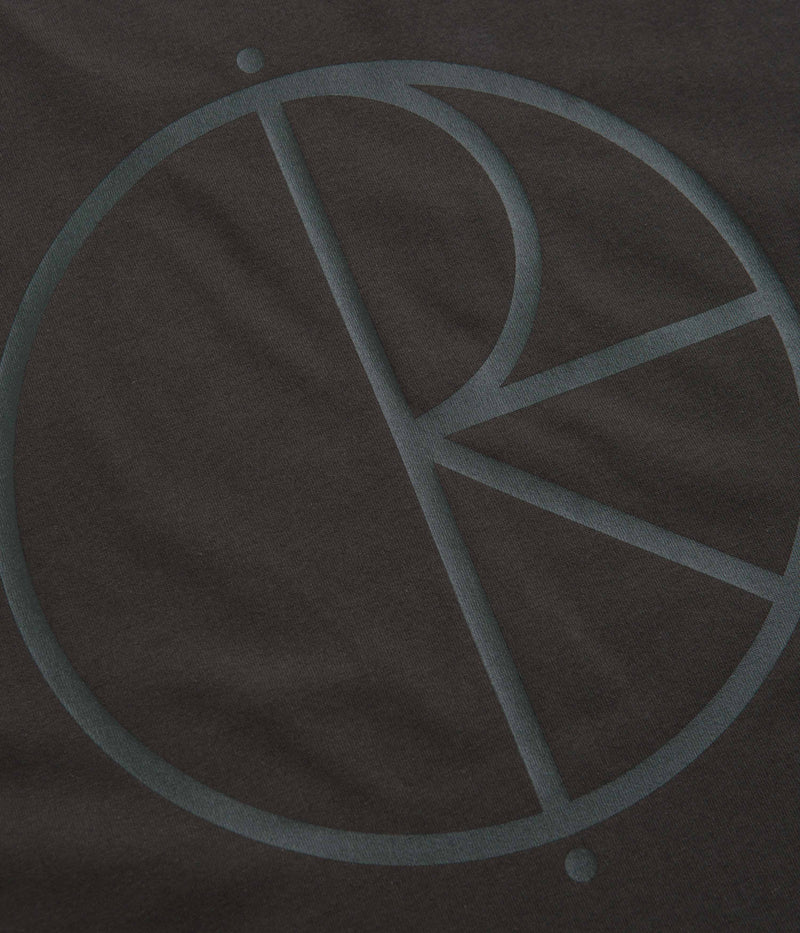 Polar Stroke Logo T-Shirt in Dirty Black