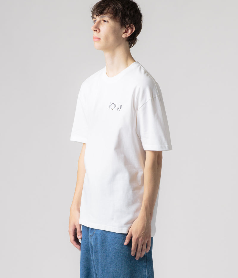 Polar Stroke Logo T-Shirt in White