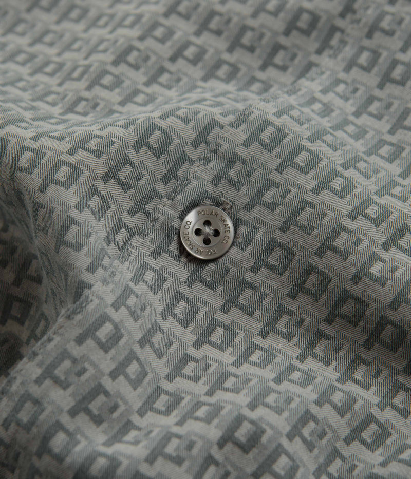 Polar Summer Pyjamas in Grey Green