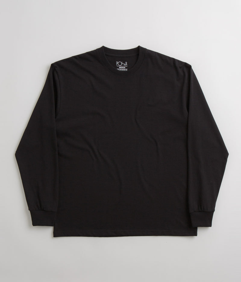 Polar Team Long Sleeve T-Shirt in Black and Black