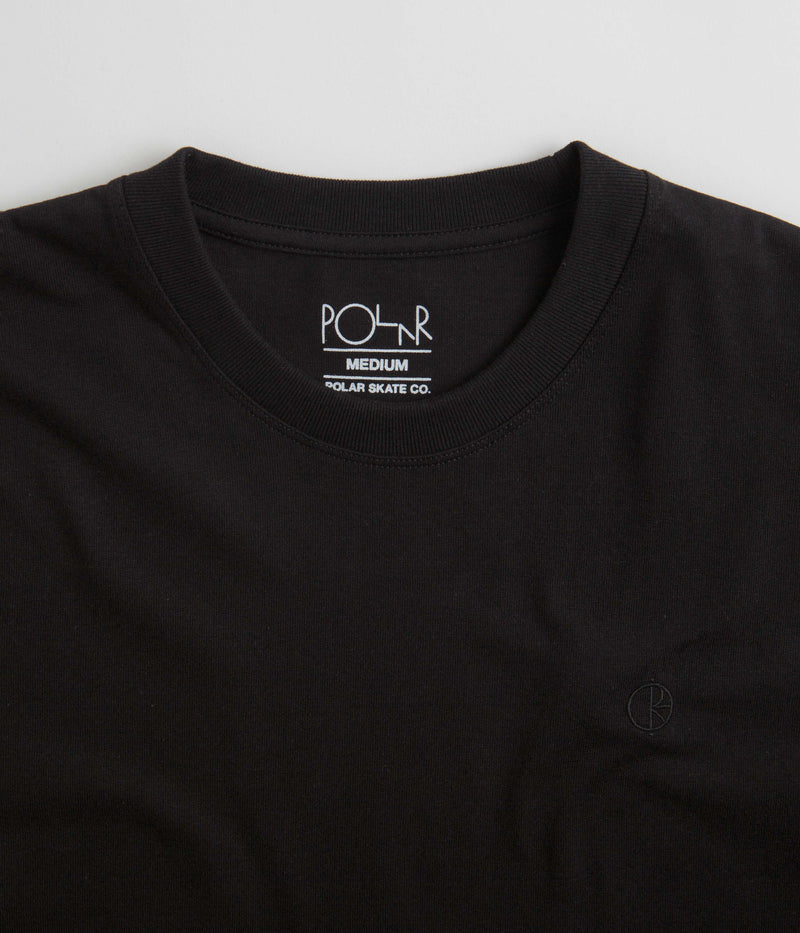Polar Team Long Sleeve T-Shirt in Black and Black