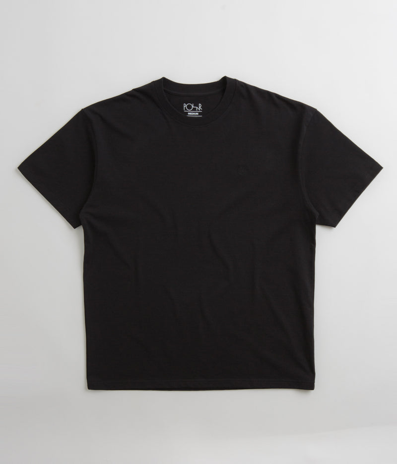 Polar Team T-Shirt in Black and Black