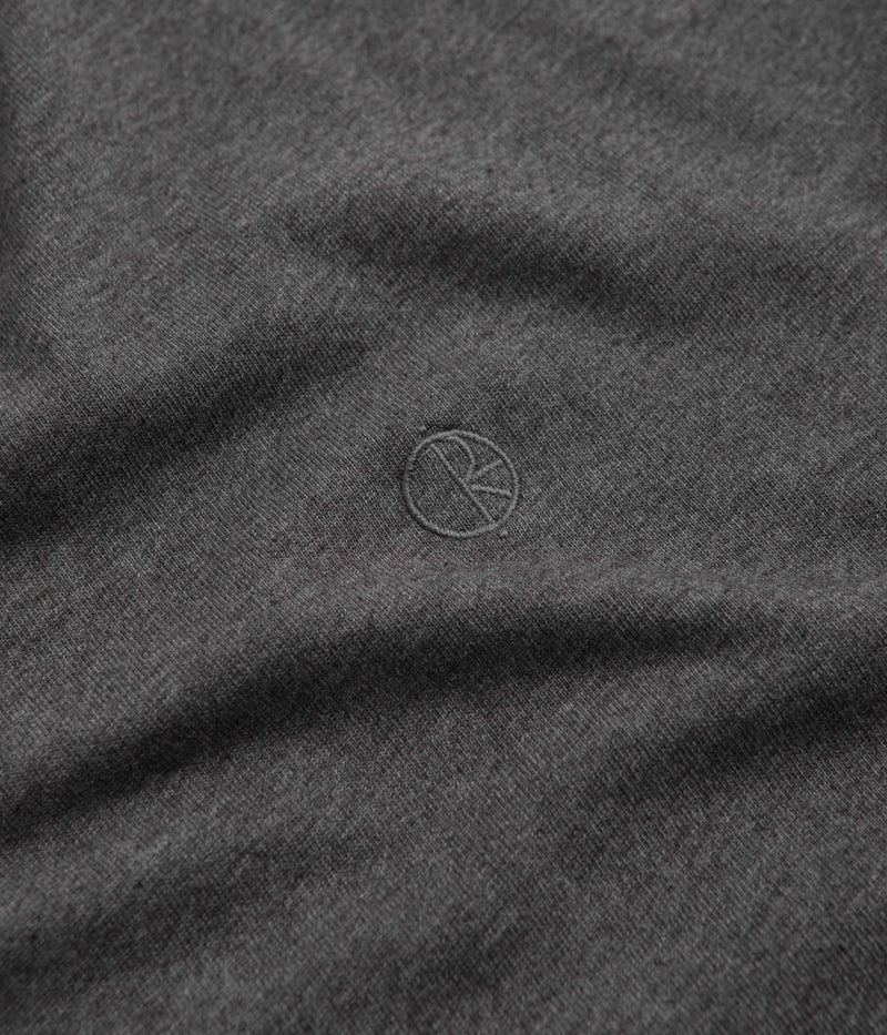 Polar Team T-Shirt in Dark Grey Melange