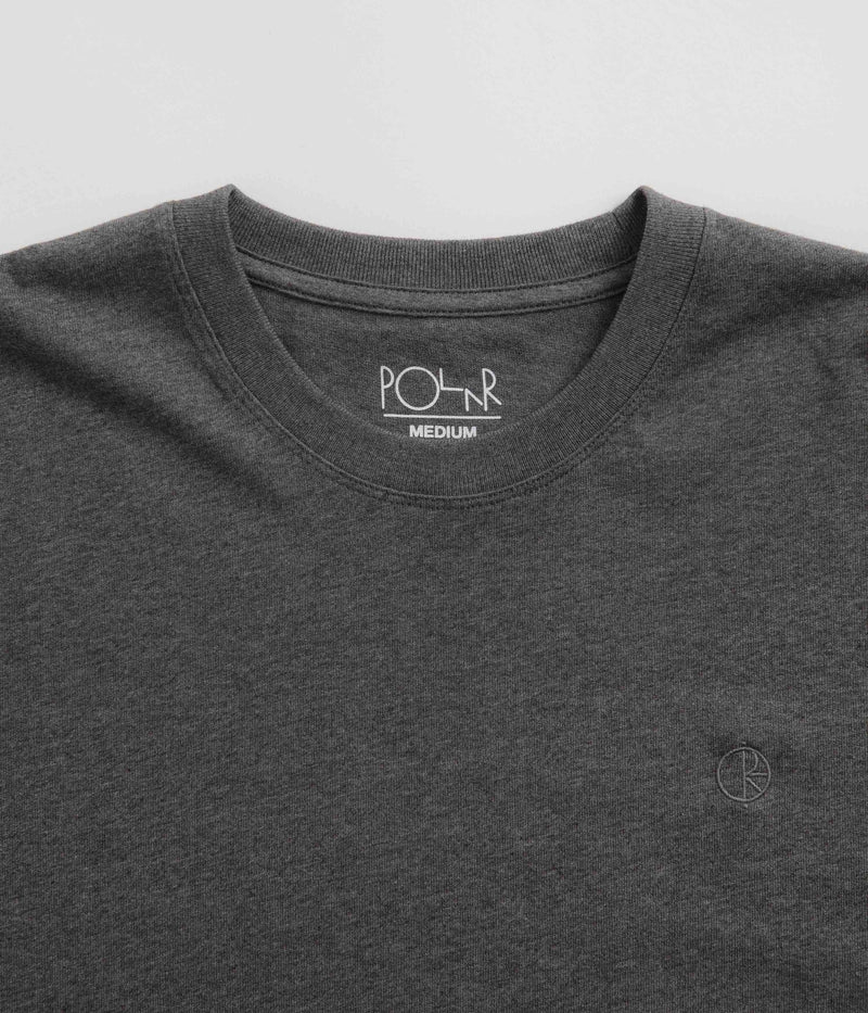 Polar Team T-Shirt in Dark Grey Melange