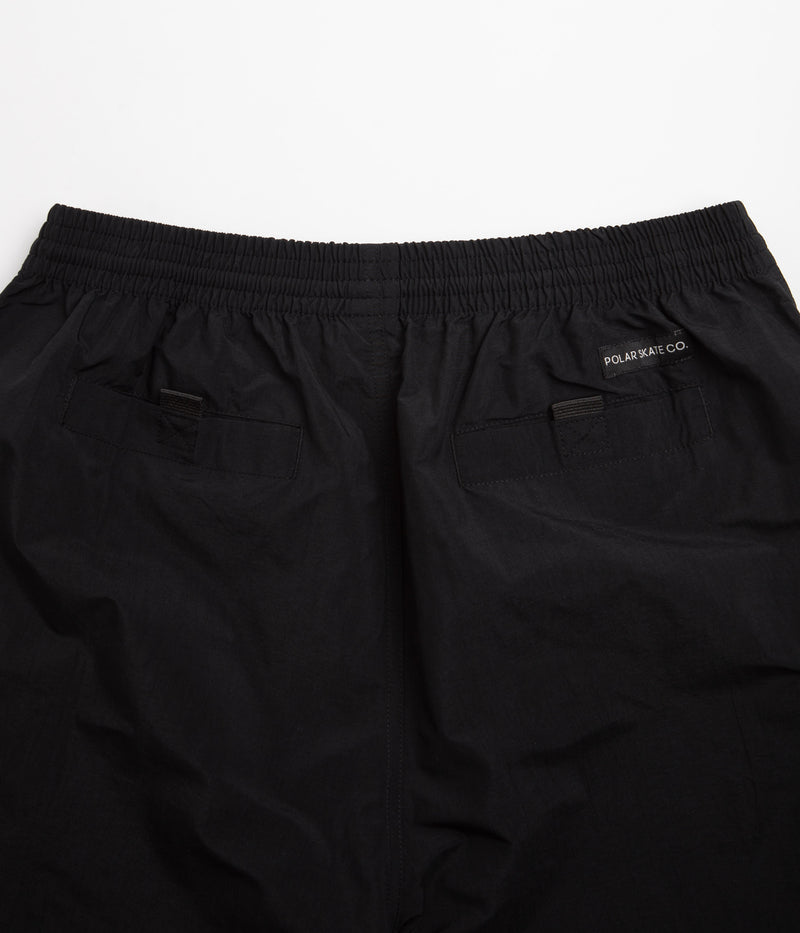 Polar Utility Swim Shorts in Black