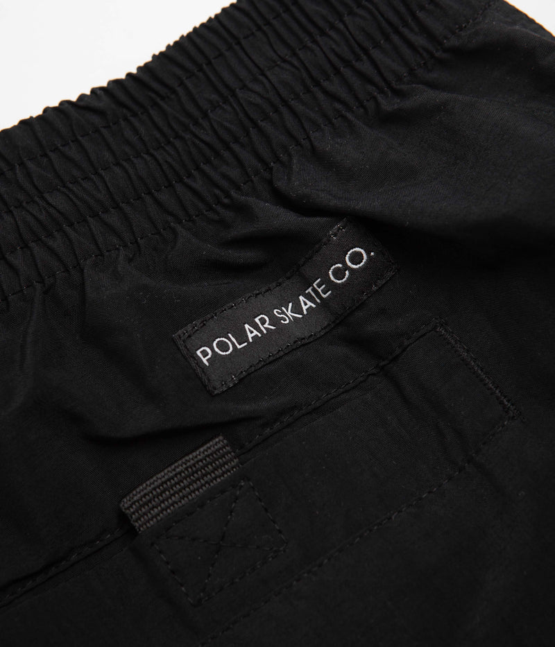 Polar Utility Swim Shorts in Black