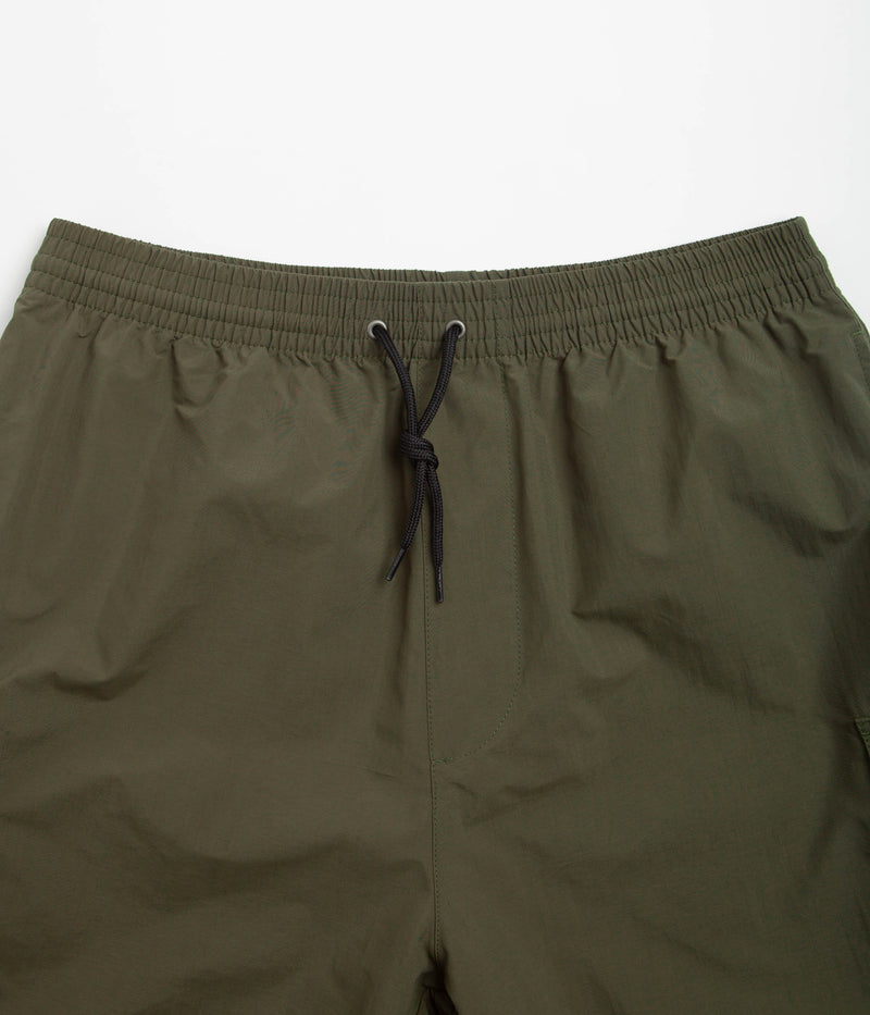 Polar Utility Swim Shorts in Dark Olive