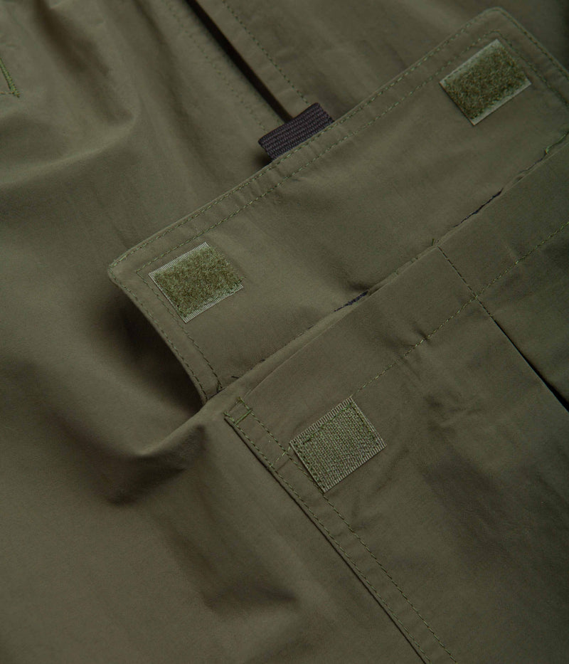 Polar Utility Swim Shorts in Dark Olive