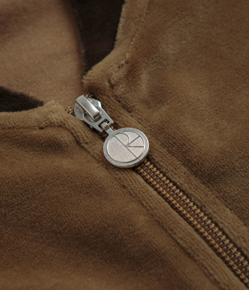 Polar Velour Ralph Jacket in Brown