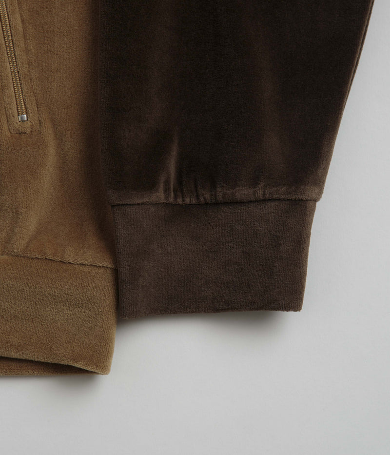 Polar Velour Ralph Jacket in Brown