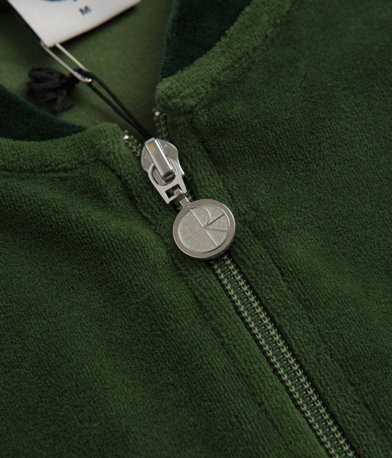 Polar Velour Ralph Jacket in Garden Green
