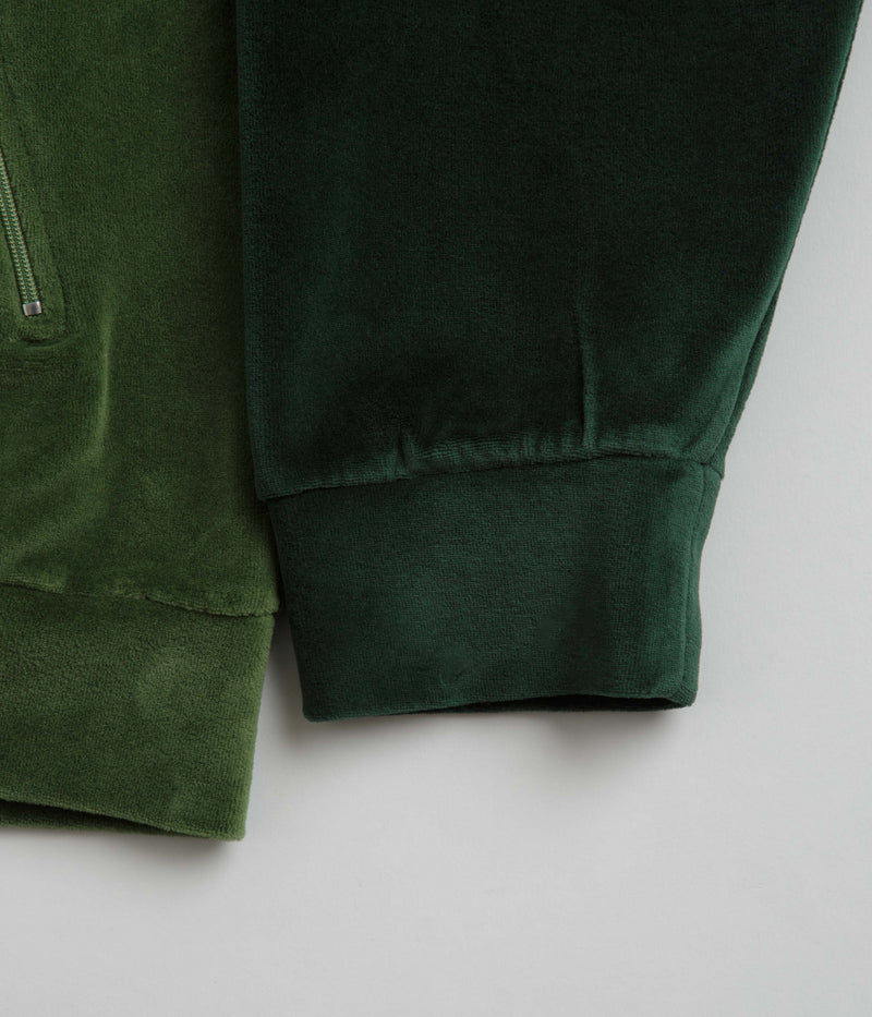 Polar Velour Ralph Jacket in Garden Green
