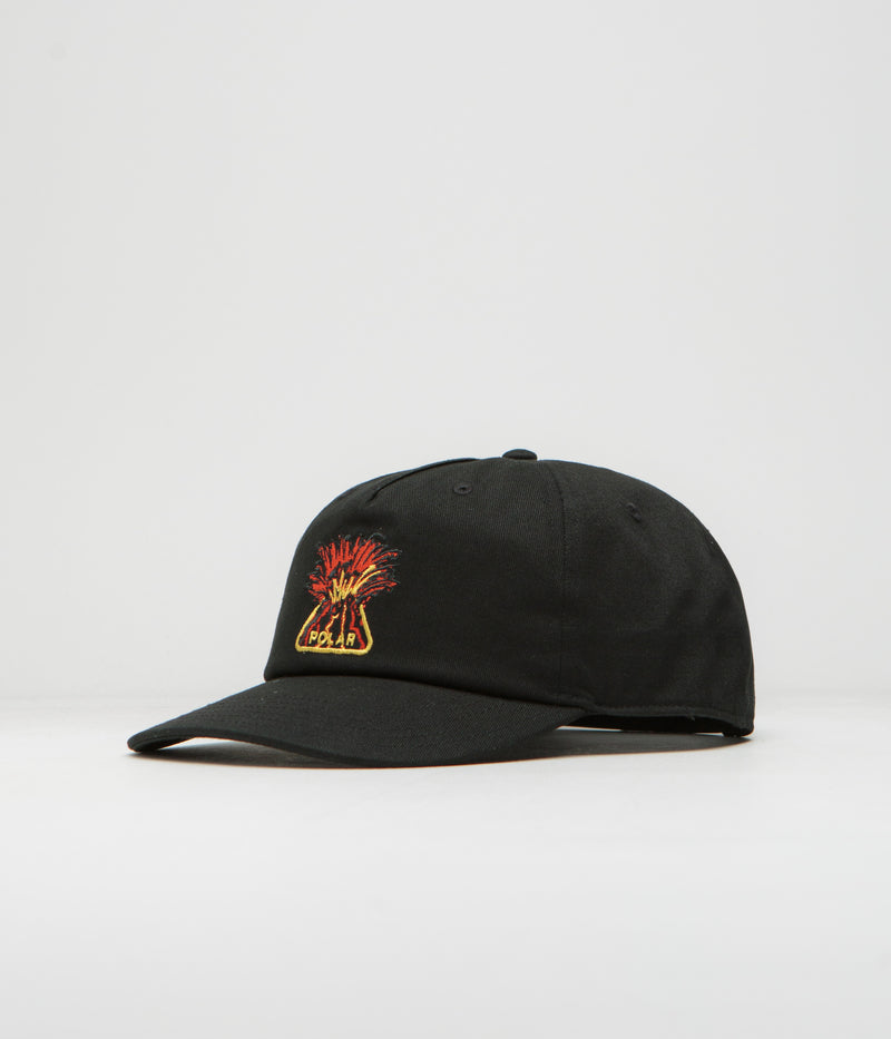 Polar Volcano Jake Cap in Black