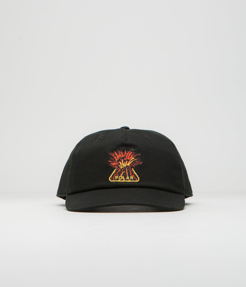 Polar Volcano Jake Cap in Black