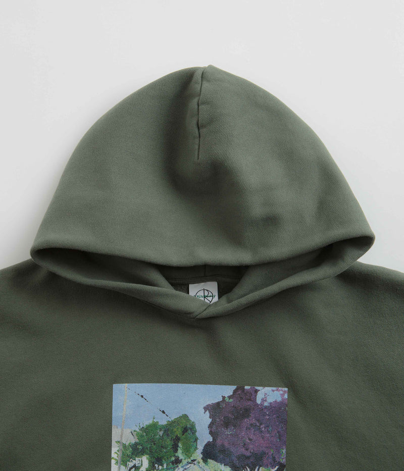 Polar We Blew It At Some Point Ed Hoodie in Grey Green