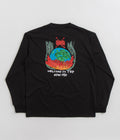 Polar Welcome To The New Age Long Sleeve T-Shirt in Black