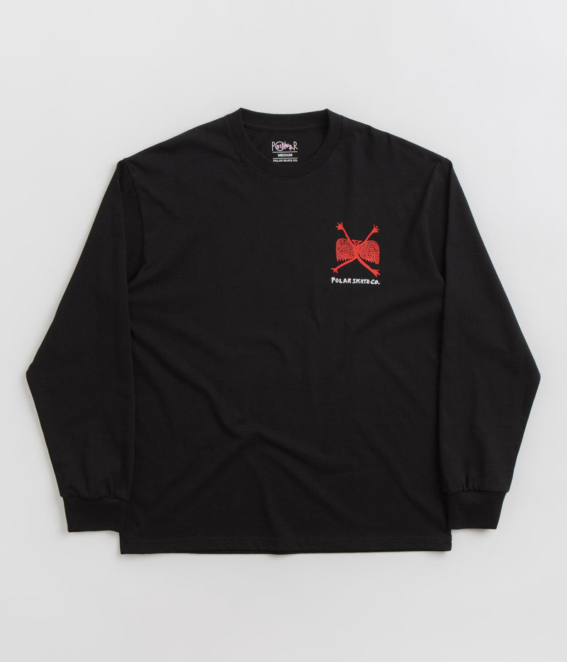Polar Welcome To The New Age Long Sleeve T-Shirt in Black