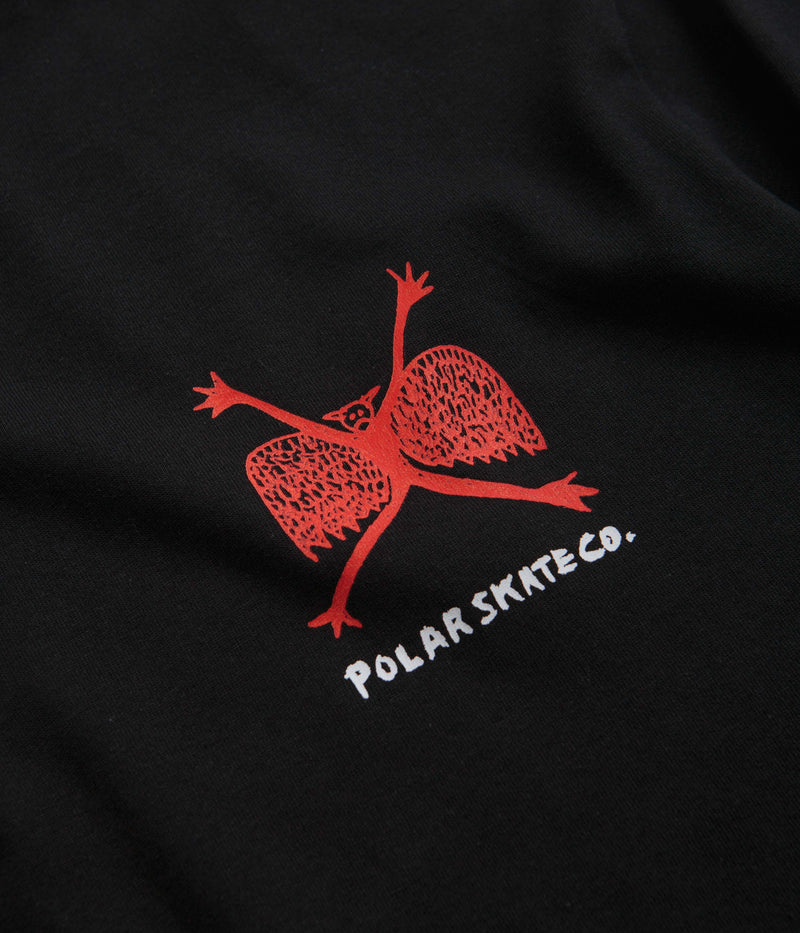 Polar Welcome To The New Age Long Sleeve T-Shirt in Black