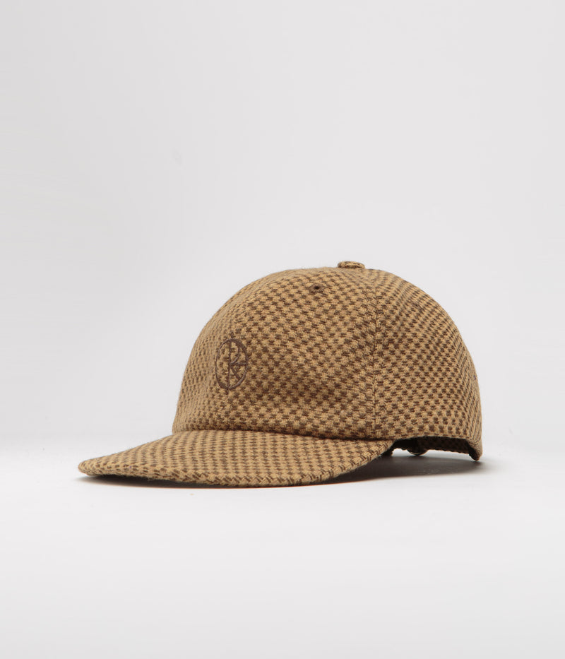 Polar Wool Tom Cap in Brown Check