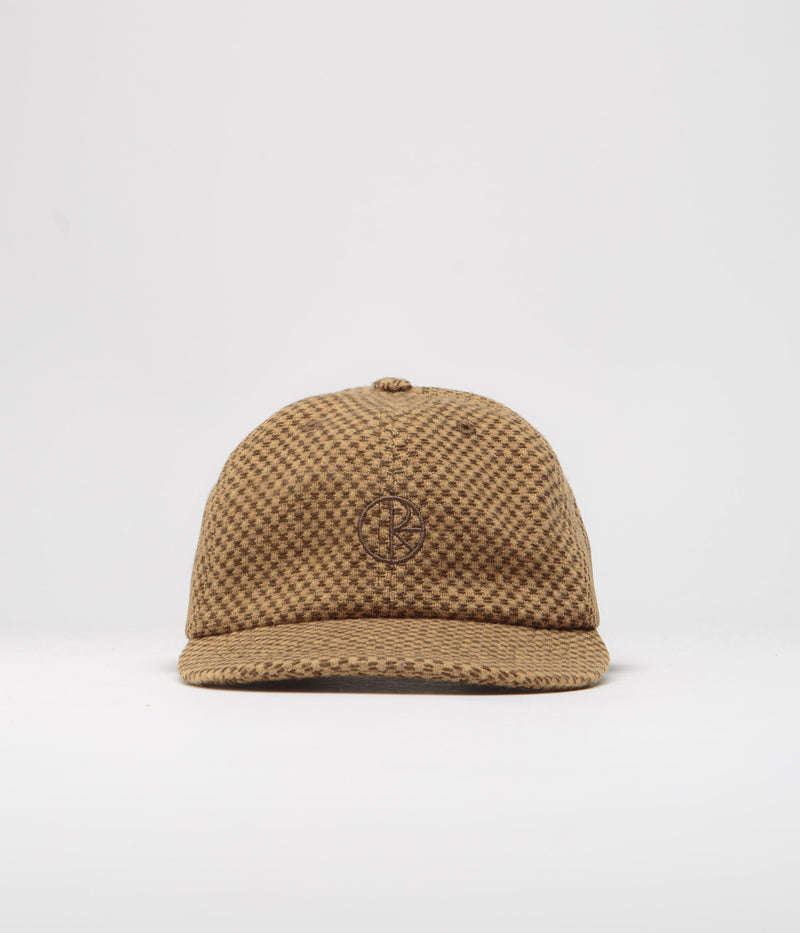 Polar Wool Tom Cap in Brown Check